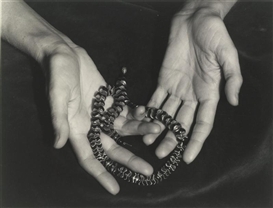Ansel Adams, HANDS OF ANNETTE ROSENSHINE, SAN FRANCISCO, CALIFORNIA