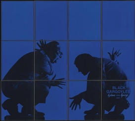 Gilbert & George, BLACK GARGOYLES