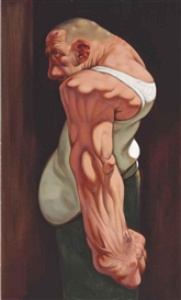 Peter Howson, Self-Portrait - The Dunce