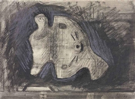 Henry Moore, Study for sculpture