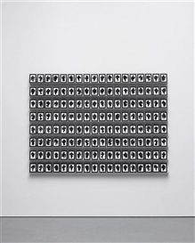 Allan McCollum, The Shapes Project, Collection of One Hundred and Forty-four Monoprints