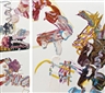 Pia Fries, Diptych: Oxana