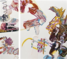 Pia Fries, Diptych: Oxana