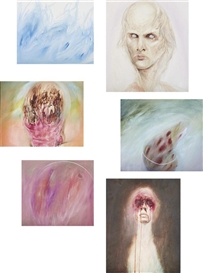 Daniel Hesidence, 6 Works: Untitled