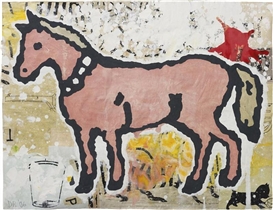 Donald Baechler, Pony