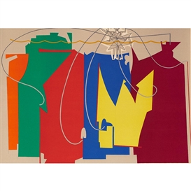 Man Ray, THE ROPE DANCER ACCOMPANIES HERSELF WITH HER SHADOWS