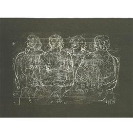 Henry Moore, FOUR GREY LADIES, [CRAMER 281]