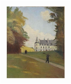 Emile Bernard, Au Château de Tanlay