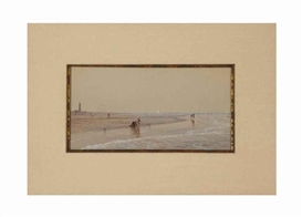 William Trost Richards, Untitled (Seaside landscape)