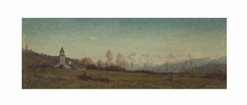 Louis Comfort Tiffany, View of a Church