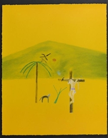 Craigie Aitchison, Indian Crucifixion