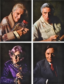 Lewis Morley, Set of Portraits of Barry Humphries and Friends