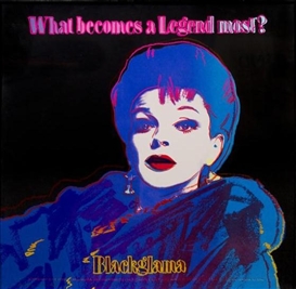 Andy Warhol, Blackglama (Judy Garland)