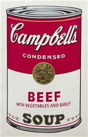 Andy Warhol, Beef with Vegetables and Barley