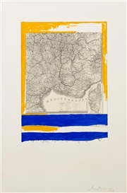 Robert Motherwell, Mediterranean, State I