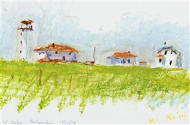 Wolf Kahn, Machias Seal Island Light