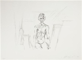 Alberto Giacometti, Nu Assis