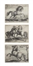 Hendrick Goltzius, Jan van der Straet, Two engravings of horses