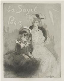 Jacques Villon, Femme et enfant