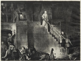 George Bellows, The Murder of Edith Cavell