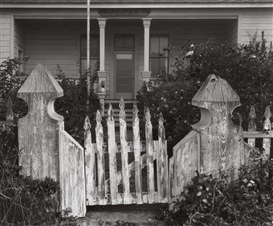 Ansel Adams, Old Gate near Fort Ross, c. 1964