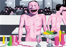 Yue Minjun, Hello Manet