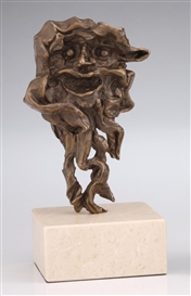 Salvador Dalí, 2 Works: Faune; Nu Montant L'escalier, Hommage a Marcel Duchamp