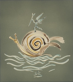 Salvador Dalí, The Snail
