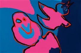 Karel Appel, The bird flying out