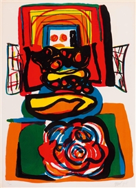 Karel Appel, Le grande tête rouge