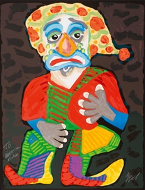 Karel Appel, Pagliacci