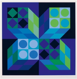 Victor Vasarely, Composition