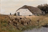 Herman Johannes van der Weele, The white barn