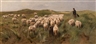 Herman Johannes van der Weele, Shepherd with his flock of sheep