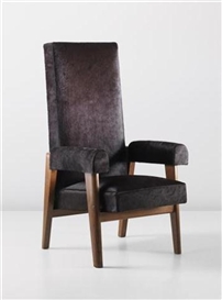 Pierre Jeanneret, Le Corbusier, 'Judges' armchair, model no. LC/PJ-SI-43-A, designed for the High Court, Chandigarh