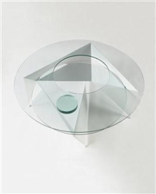 Philip Michael Wolfson, Prototype 'FloorDance O' table, from the 'Origami'