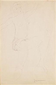 Lucio Fontana, Nudo femminile