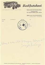 Joseph Beuys, Take what you can get!