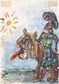 Markus Lüpertz, Untitled