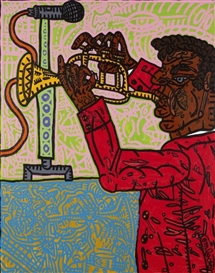 Robert Combas, BLACK JAZZ TRUMPET