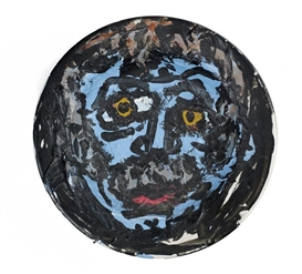 Robert Combas, PORTRAIT OF GEORGES BRASSENS