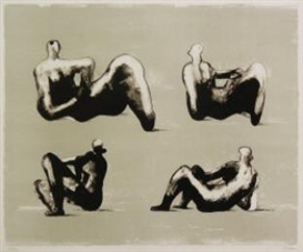 Henry Moore, Four Reclining Figures