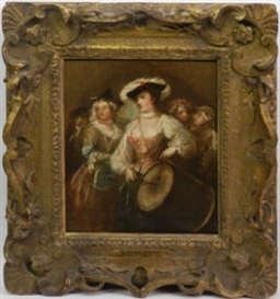 William Hogarth, The Beautiful Drummeress