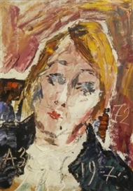 Anatoly Zverev, Portrait of a woman