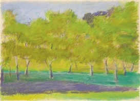 Wolf Kahn, Tree Harmony