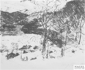 Lovis Corinth, The Berg-See