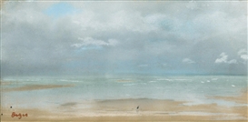 Edgar Degas, Plage À Marée Basse