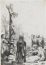 Rembrandt, The Crucifixion