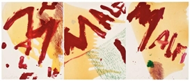 Julian Schnabel, Triptych