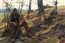 José Malhoa, The resting woodcutter